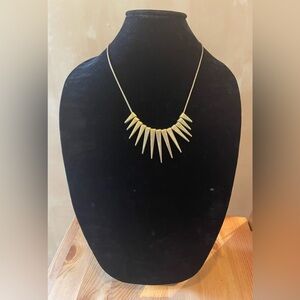 Express Gold Spike Necklace